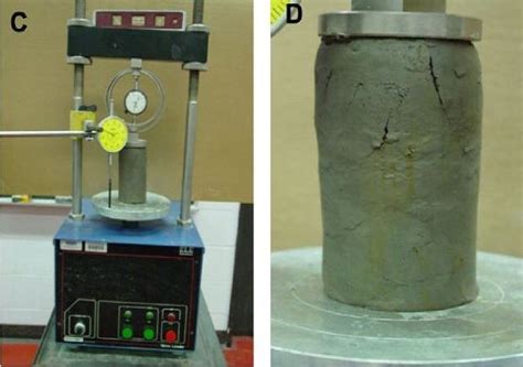 unconfined compression test of soil